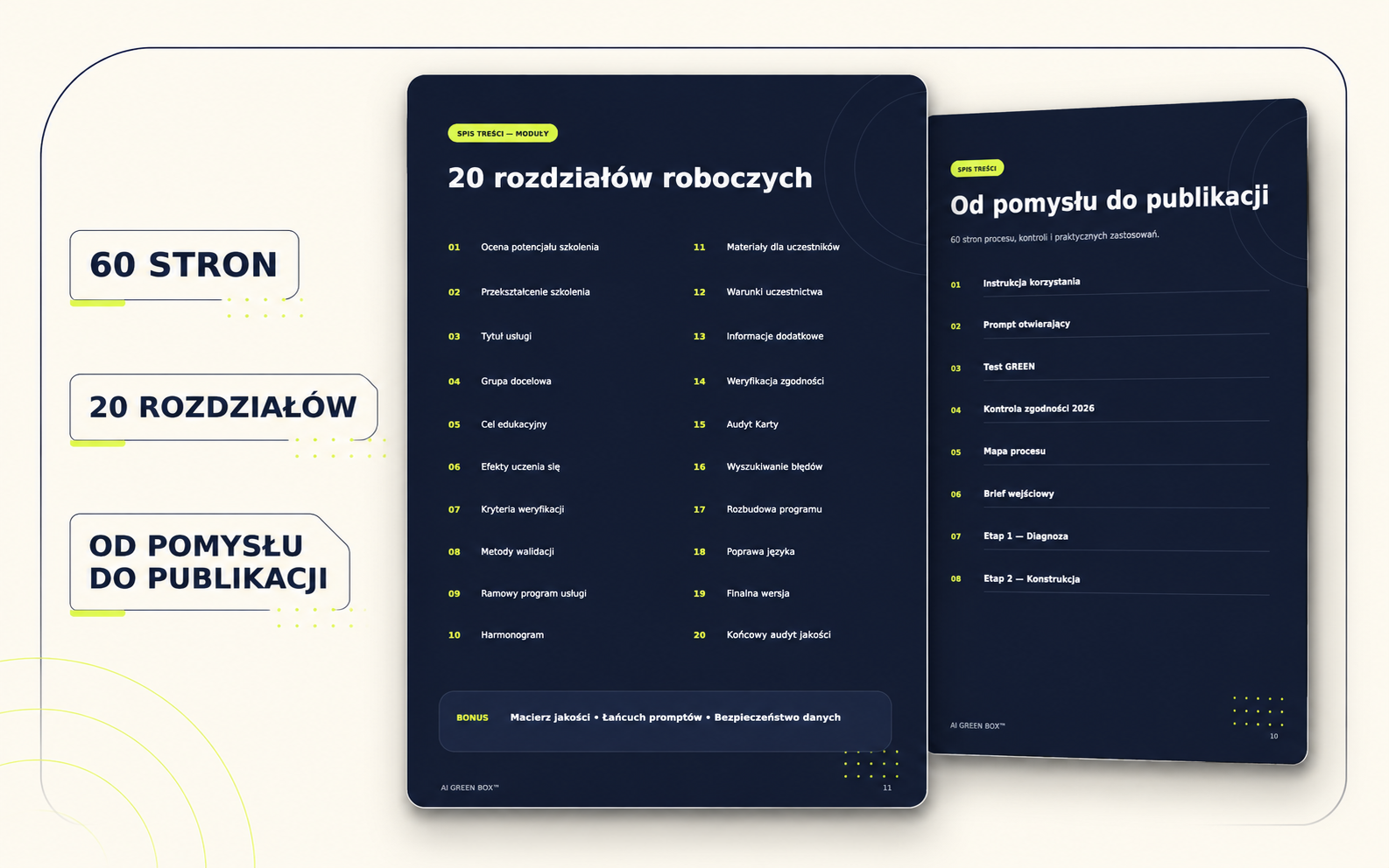 Fragment modułu Generatora Kart BUR